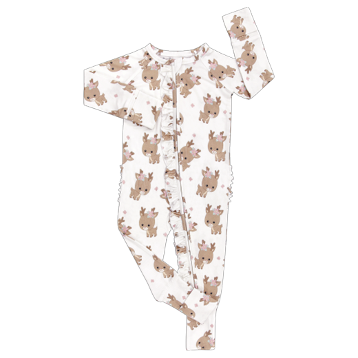 bamboo clothing ruffle romper manufacturer